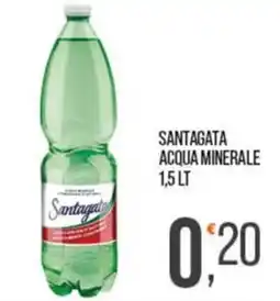 Cash pro Santagata acqua minerale offerta