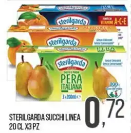 Cash pro Sterilgarda succhi linea pera italiana offerta