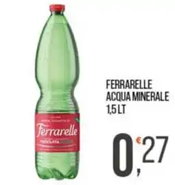 Cash pro Ferrarelle acqua minerale offerta