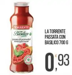 Cash pro La Torrente passata con basilico offerta