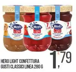 Cash pro Hero Light confettura gusti classici offerta