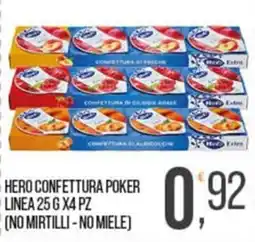 Cash pro Hero confettura poker offerta