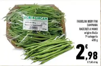 Fagiolini Boby Fini