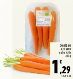 Conad Tuday Carote bio Alce Nero offerta