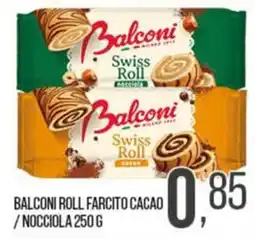 Cash pro Balconi Swiss Roll offerta