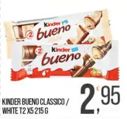 Cash pro Kinder bueno classico / white offerta