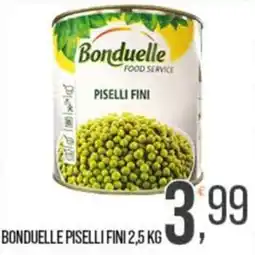 Cash pro Bonduelle piselli fini offerta
