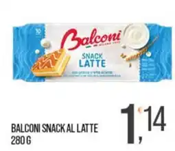 Cash pro Balconi snack al latte offerta