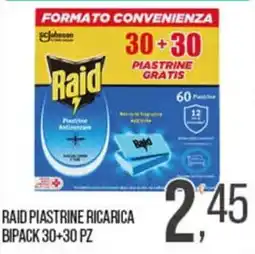 Cash pro Raid piastrine ricarica offerta