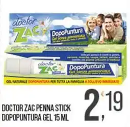 Cash pro Doctor Zac Penna Stick Dopopuntura Gel offerta