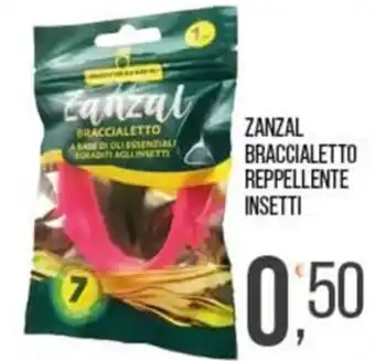 Cash pro Zanzal braccialetto repellente insetti offerta