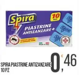 Cash pro Spira piastrine antizanzare offerta
