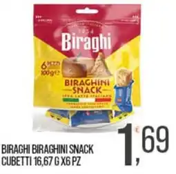 Cash pro Biraghi Biraghini Snack offerta