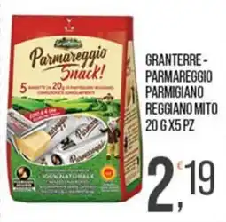 Cash pro Parmareggio Snack! offerta
