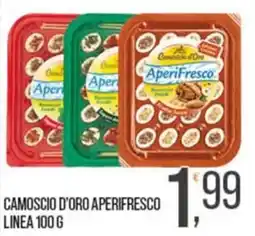 Cash pro Camoscio d'Oro Aperifresco offerta