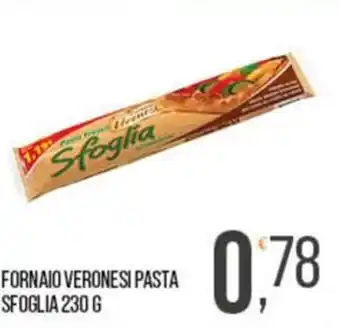 Cash pro Fornaio Veronesi pasta sfoglia offerta