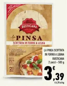 Conad Tuday La pinsa scottata in forno a legna Rusticana offerta