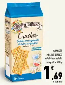 Conad Tuday Cracker Mulino Bianco offerta