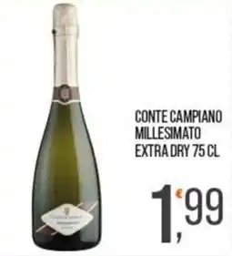 Cash pro Conte Campiano Millesimato Extra Dry offerta