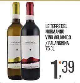 Cash pro Le terre del normanno vino aglianico / falanghina offerta