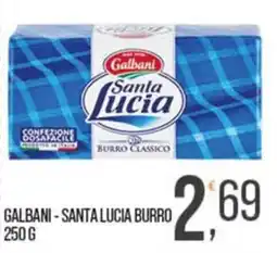 Cash pro Galbani - Santa Lucia burro offerta