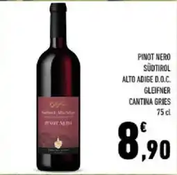 Conad Tuday Pinot Nero Cantina Gries offerta