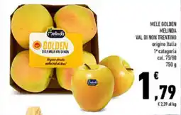Conad Tuday Mele Golden Melinda offerta