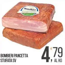 Cash pro Bombieri pancetta stufata sv offerta