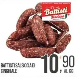 Cash pro Battisti Salsiccia di Cinghiale offerta