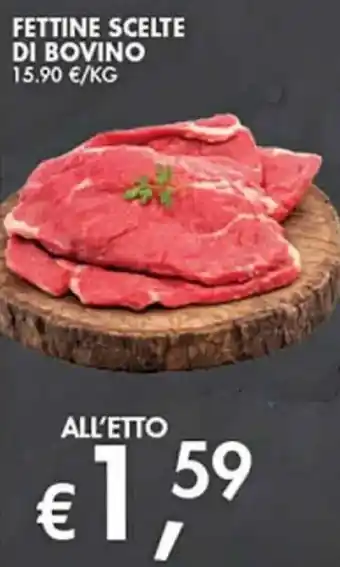 Fettine scelte di bovino