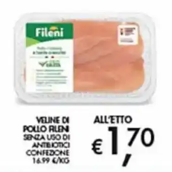 Superstore Coal Veline di pollo Fileni offerta