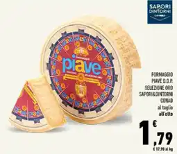 Conad Tuday Formaggio Piave D.O.P. Selezione Oro offerta
