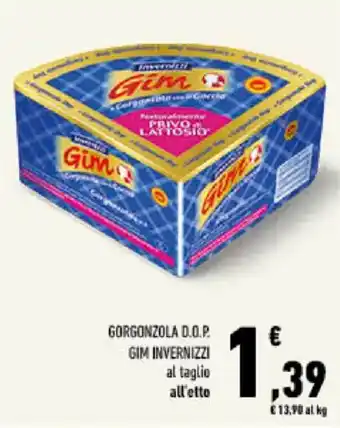 Conad Tuday Gorgonzola D.O.P. Gim Invernizzi offerta