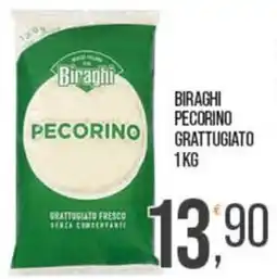 Cash pro Biraghi Pecorino grattugiato offerta