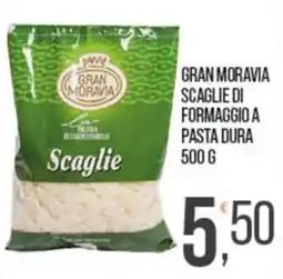Cash pro Scaglie di formaggio a pasta dura Gran Moravia offerta