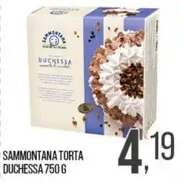 Cash pro Sammontana torta Duchessa offerta