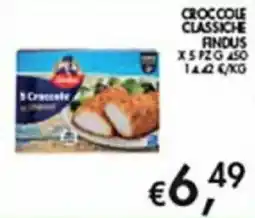 Superstore Coal Croccole classiche Findus offerta