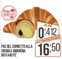 Cash pro Pac Gel cornetto alla crema e amarena offerta