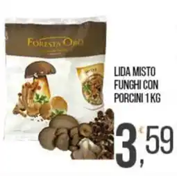 Cash pro Lida misto funghi con porcini offerta