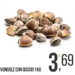 Cash pro Vongole con guscio offerta