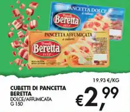 Superstore Coal Cubetti di pancetta Beretta offerta