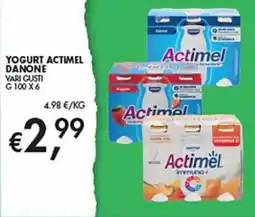 Superstore Coal Yogurt Actimel Danone offerta