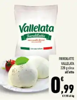 Conad Tuday Fiordilatte Vallelata offerta