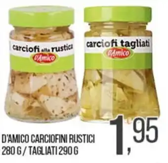 Cash pro D'Amico carciofini rustici offerta