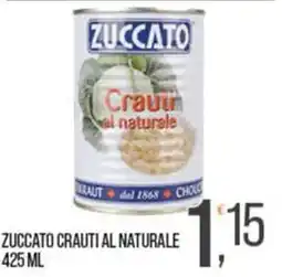 Cash pro Zuccato crauti al naturale offerta