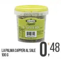Cash pro La Palma capperi al sale offerta