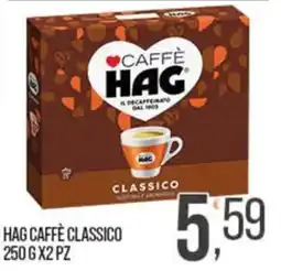 Cash pro Hag caffè classico offerta