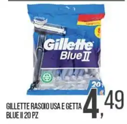 Cash pro Gillette rasoio usa e getta blue ii offerta