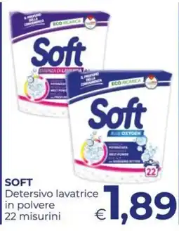 Pilato Soft Detersivo lavatrice in polvere offerta