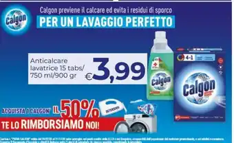 Anticalcare lavatrice Calgon